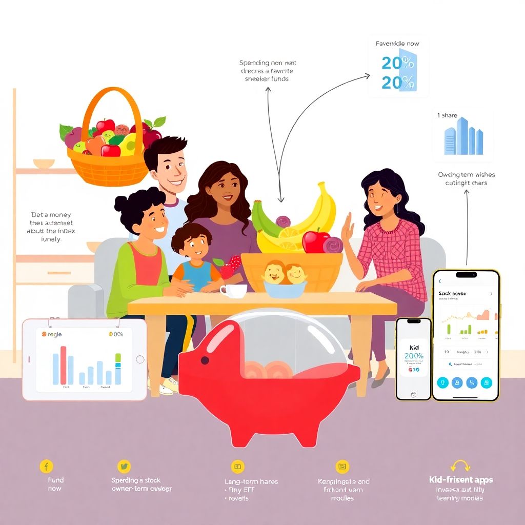Kid-friendly investing: explaining stocks and funds with simple everyday examples