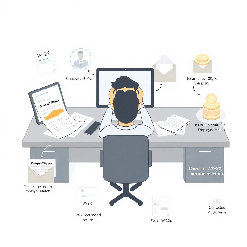 Overpaid wages and taxes: what to do if your employer wants money back post‑filing