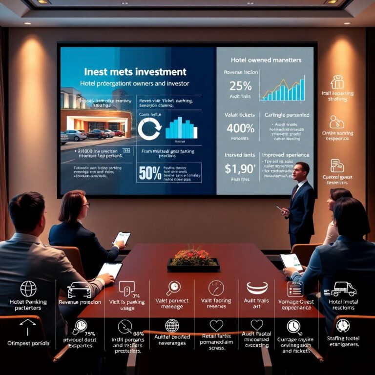 Valet management system Roi: how to justify investment to hotel ownership