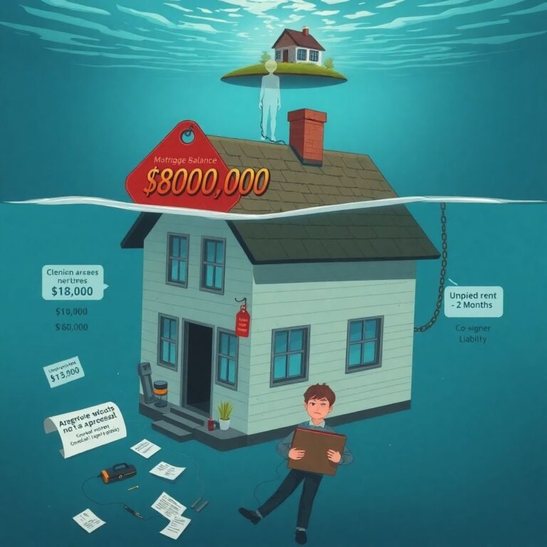 Underwater mortgage with co-signer and renewal looming: options in canada