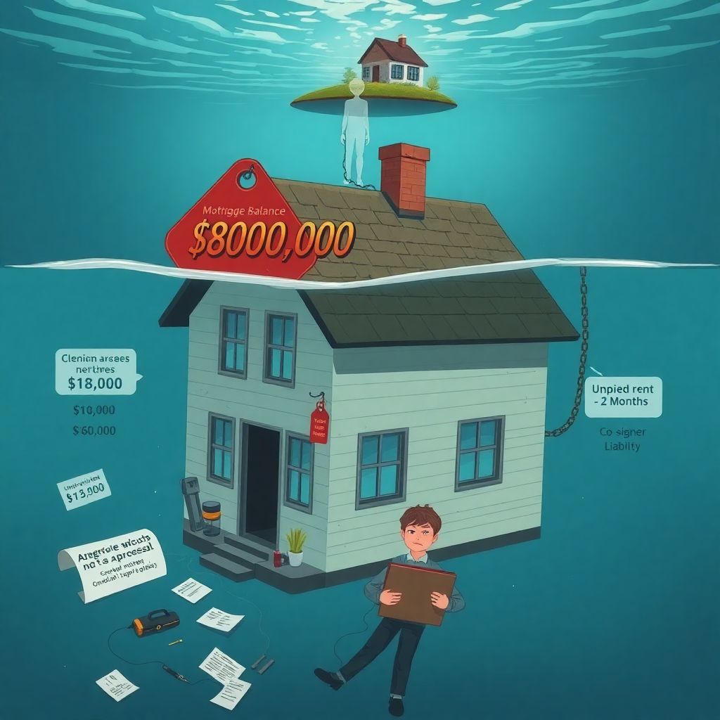 Underwater mortgage with co-signer and renewal looming: options in canada