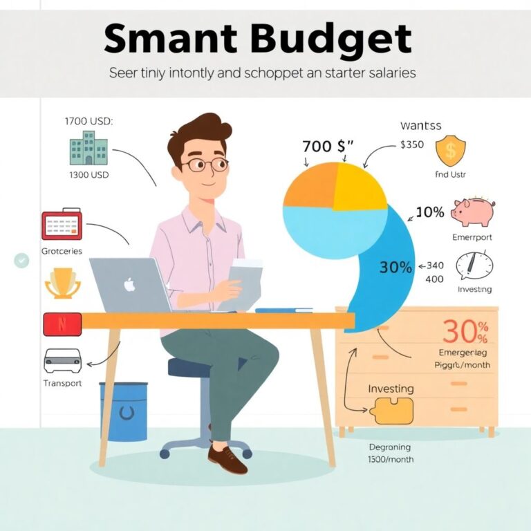 Smart budget with a starter salary: is a 70/30 split really a good idea?