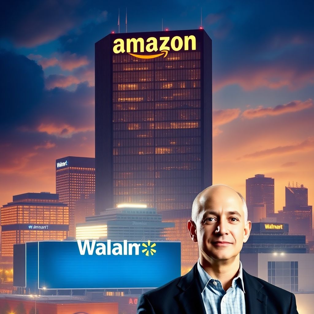 Amazon surpasses walmart atop the fortune 500, redefining Us corporate power