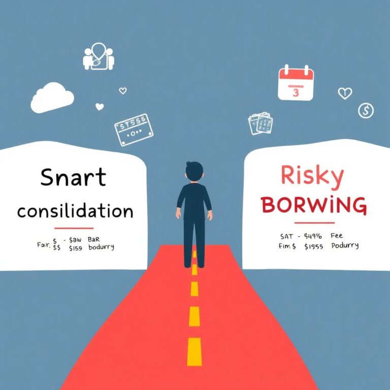 Is debt consolidation right for you?. Pros, cons and red flags explained