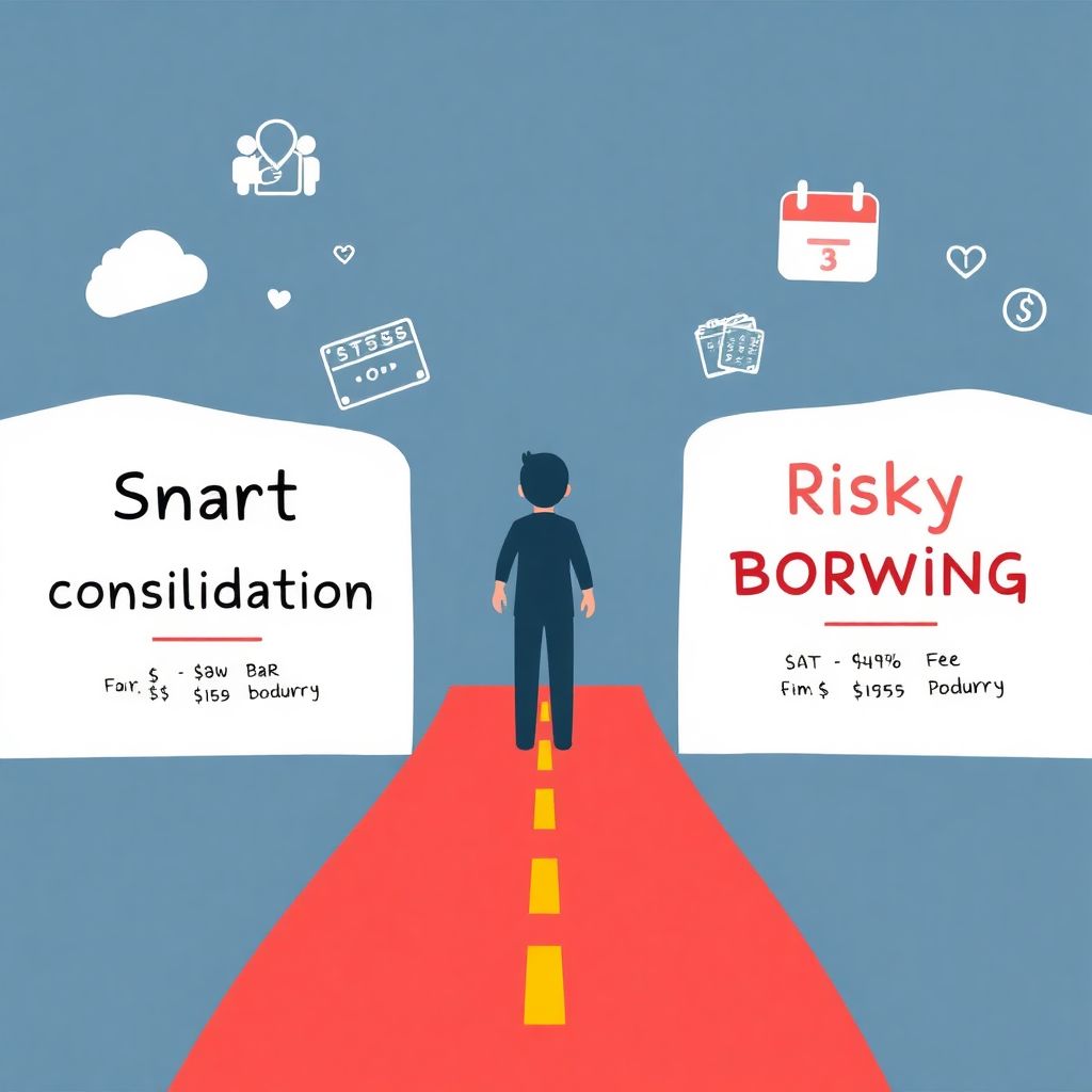 Is debt consolidation right for you?. Pros, cons and red flags explained