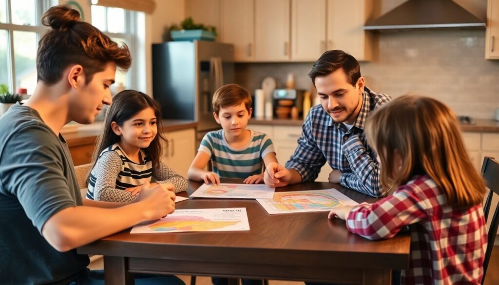 How to Set Family Financial Goals and Get Everyone on the Same Page - иллюстрация