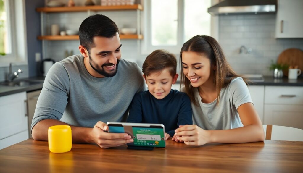 Digital Tools for Money-Savvy Families: Budgeting Apps, Kid Cards, and More - иллюстрация