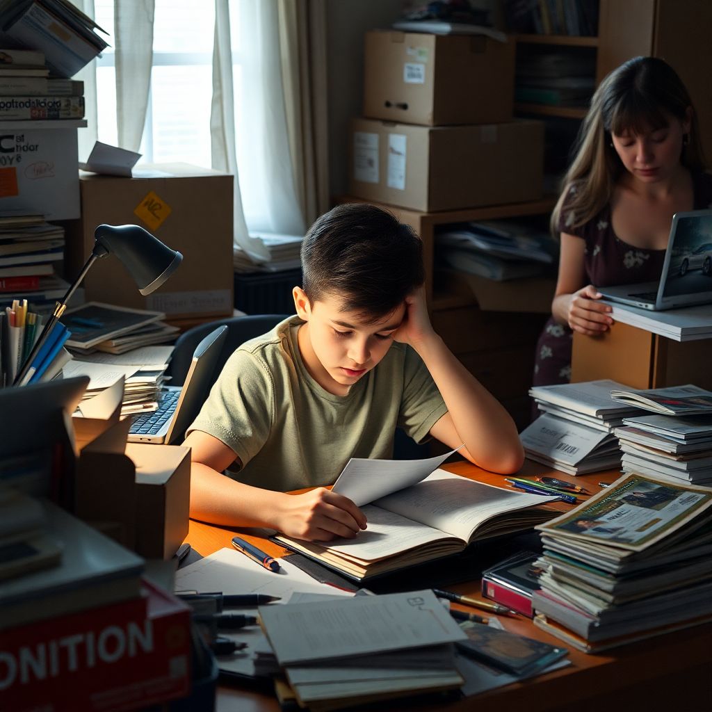 High school student budget plan to move out, help mom and avoid debt